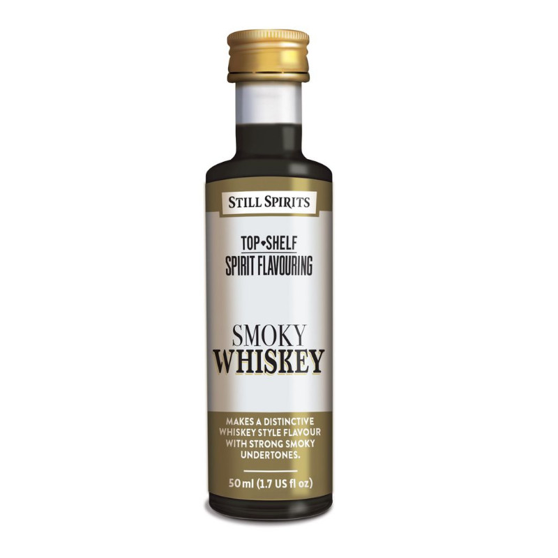 Top Shelf Smokey Malt Whiskey Spirit Essense, 50ml