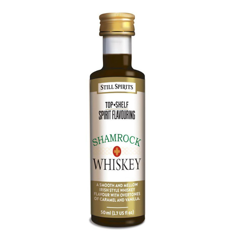 Top Shelf Shamrock Whiskey Spirit Essence, 50 ml