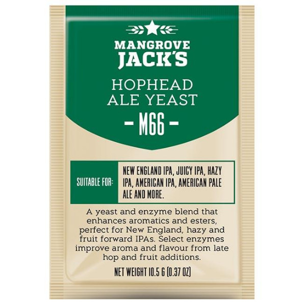 Mangrove Jack's Dried Yeast Hophead Ale M66