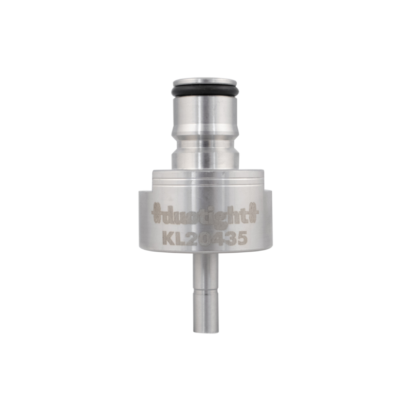 Carbonation and Line Cleaning Ball Lock Cap - Stainless