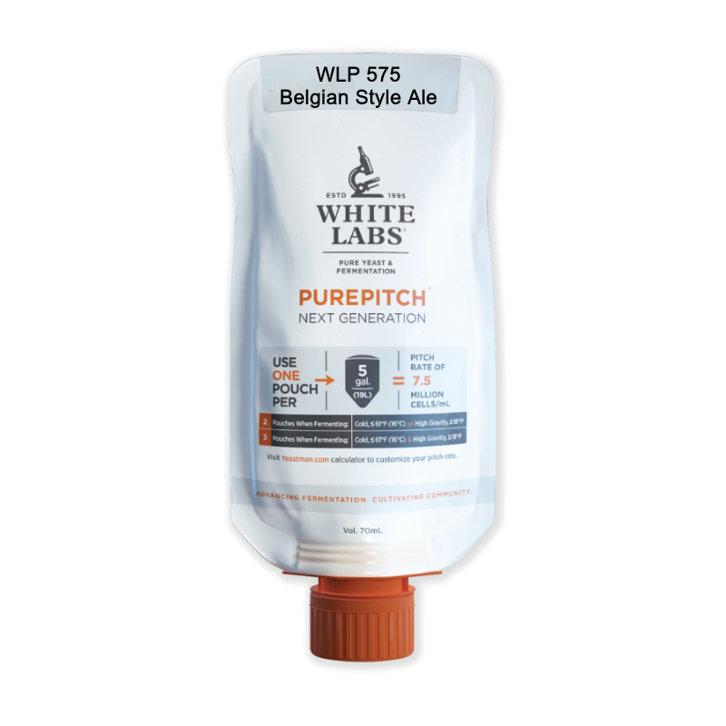 White Labs WLP575 Belgian Style Ale Yeast Blend Next Generation