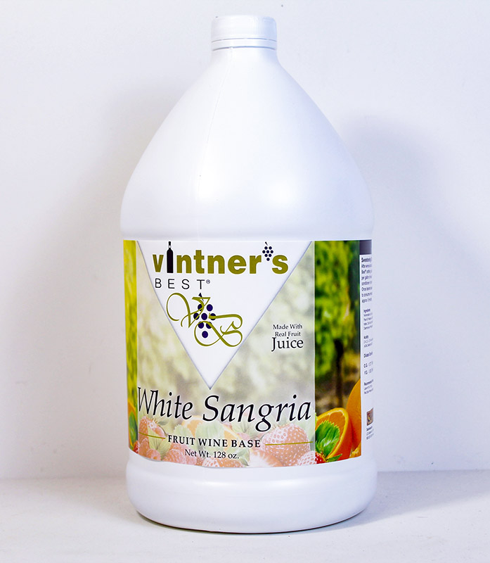 Vintner's Best White Sangria Fruit Wine Base, 128 oz.
