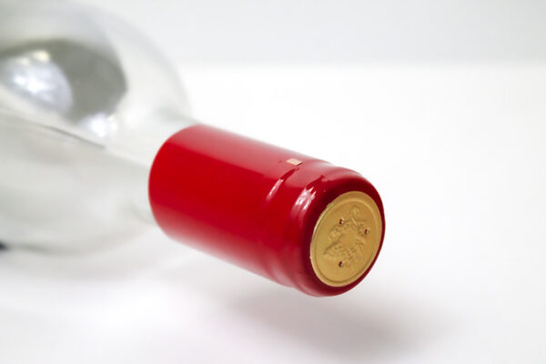 Heat shrink cap: Red 500 count