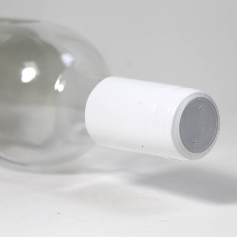 Heat shrink cap: White 500 count