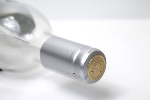 Heat shrink cap: Silver 500 count