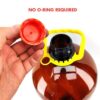 Oxebar Mono PET Keg , Plastic Reusable Bottle, Tapping Head, Cary Handle & Reusable Screw Cap Included,  2.1 Gallons - Image 5