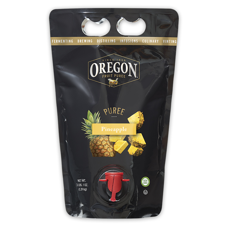 Pineapple Puree, 3 lb 1 oz (49 oz./1.39 kg)