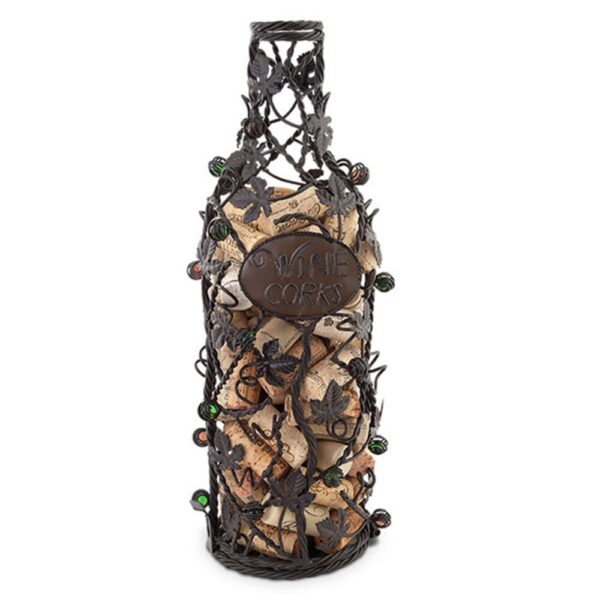 Cork Cage Grapevine Bottle