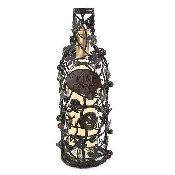 Cork Cage Grapevine Bottle - Image 2