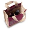 Jute Bag Bistro Design 2 Bottle - Image 2