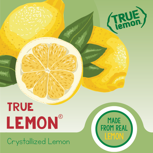 True Citrus,  True Lemon Crystalized Flavoring, Made from Real Lemon