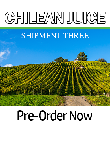 (Pre-Order) Chilean Juice - Shipment 3 (Est Arrival 5/10)