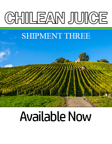 Chilean Juice - Shipment 3 (Available Now)