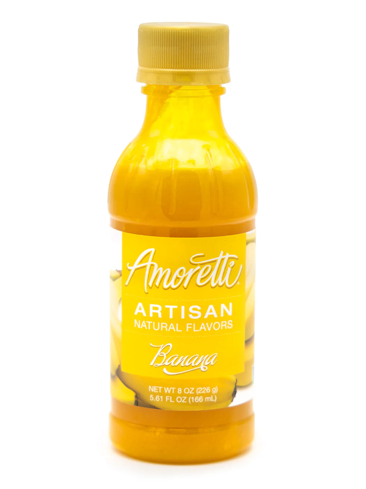 Amoretti Banana Fruit Puree, 8oz.