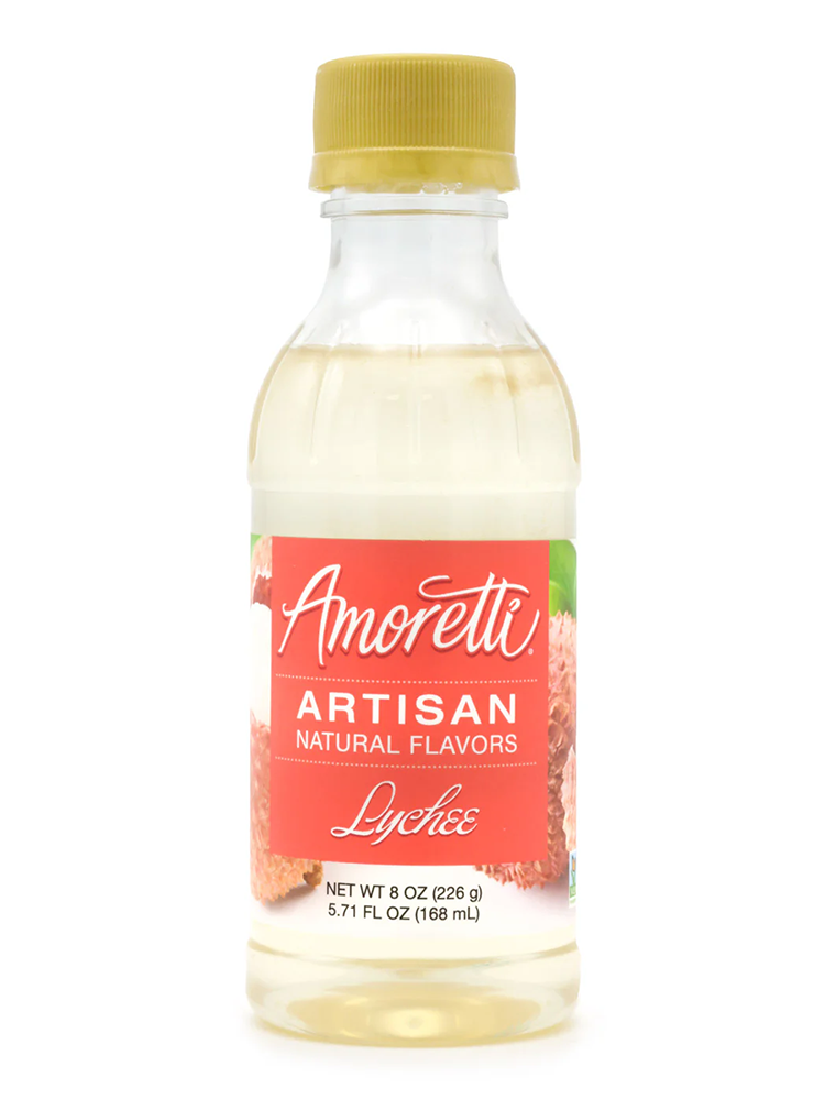 Amoretti Lychee Fruit Puree, 8oz.