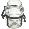Glass 2.3 Gallon, Wide Mouth Carboy w/ Lid and Harness - Image 3